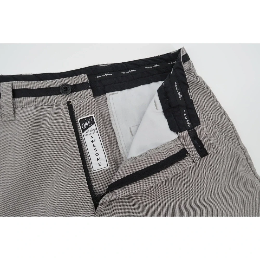Travis Mathew Mens 32 Gray Performance Golf Shorts Flat Front Stretch‎